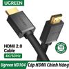 Cáp HDMI 2.0 Tròn Dẹp Chính Hãng Ugreen HD104 Chiều Dài Lên Đến 100M | Hỗ Trợ Full 4K*60Hz - BH 18T Đổi Mới