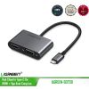 Cáp USB-C Ra HDMI và VGA Ugreen 50738 - Xuất HDMI Và Vga Cùng Lúc