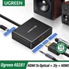 Bộ Chuyển HDMI Ra Cổng Âm Thanh Quang Optical, 3Ly, HDMI UGreen Chính Hãng (40281)