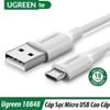 Ugreen 10848  - Dây Sạc Điện Thoại Android Cổng Micro USB Dài 1M Cao Cấp Màu Đen