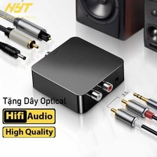  Bộ Chuyển Optical Sang AV Digital to Analog Audio R/L ID Tech AT105 - Bảo Hành 24T đổi mới 