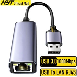  USB To Lan Cao Cấp NYT CDN102  Tốc Độ 100-1000Mpbs Bảo Hành 12th Đổi Mới 