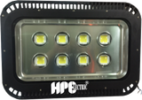 Đèn pha led, đèn chiếu sáng cho không gian rộng như quảng trường, nhà xưởng, sân bóng, sân vườn, biển (400w /300w/200w/ 150w/100w )  - hiệu HPELECTRIC- thấu kính COB - chip led SMD, tuổi thọ 30,000 giờ,  Mã SP H01