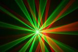 Đèn Laser dùng cho sân khấucảm ưng tiếng nhạc (4 cừa - 3 màu ) -  Mã H295B