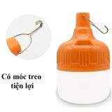 Đèn led bulb sạc điện đi động  (50w/ 40w/30w/ 20w) hiệu HPELECTRIC, Chống nước mưa, Nhựa + Nhôm , chip led SMD, siêu sáng , chiếu sáng ngoài trời, công viên,  tuổi thọ 30,000 giờ, giá rẻ, chất lượng cao Mã SP H202'