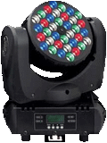 Đèn Moving head dùng cho sân khấu 7 màu 360w - 36 led Mã H258