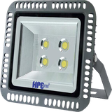 Đèn pha led, đèn chiếu sáng cho không gian rộng như quảng trường, nhà xưởng, sân bóng, sân vườn, sân Tennis, bãi biển (200w /150w/100w/ 50w/30w )- hiệu HPELECTRIC- thấu kính COB - chip led SMD tuổi thọ 30,000 giờ,  Mã SP H02