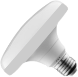Đèn led bulb đĩa bay cao cấp (50w /36w /24w /18w) hiệu HPELECTRIC, Chống nước mưa, Nhôm - nhựa, chip led SMD, siêu sáng , chiếu sáng ngoài trời, công viên,  tuổi thọ 30,000 giờ, giá rẻ, chất lượng cao Mã SP H197'