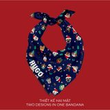  Khăn Quàng Cổ Giáng Sinh Hai Mặt Cho Thú Cưng - Christmas Bandana 