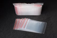 Túi zip chỉ đỏ