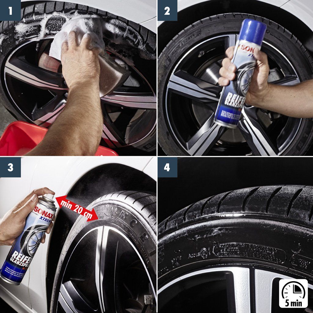  Chai Xịt Làm Bóng Lốp - Sonax Xtreme Tyre Gloss Spray 