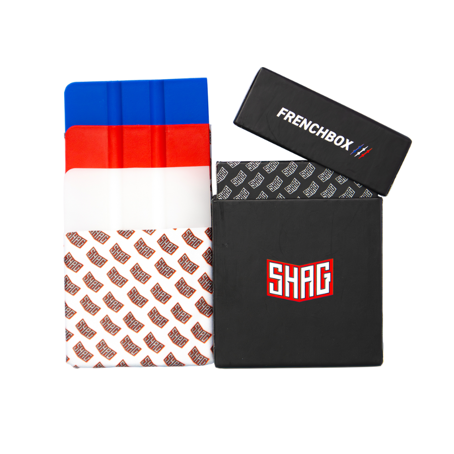  Combo Bộ 3 Gạt Nhựa SHAG xanh dương, đỏ và trắng 