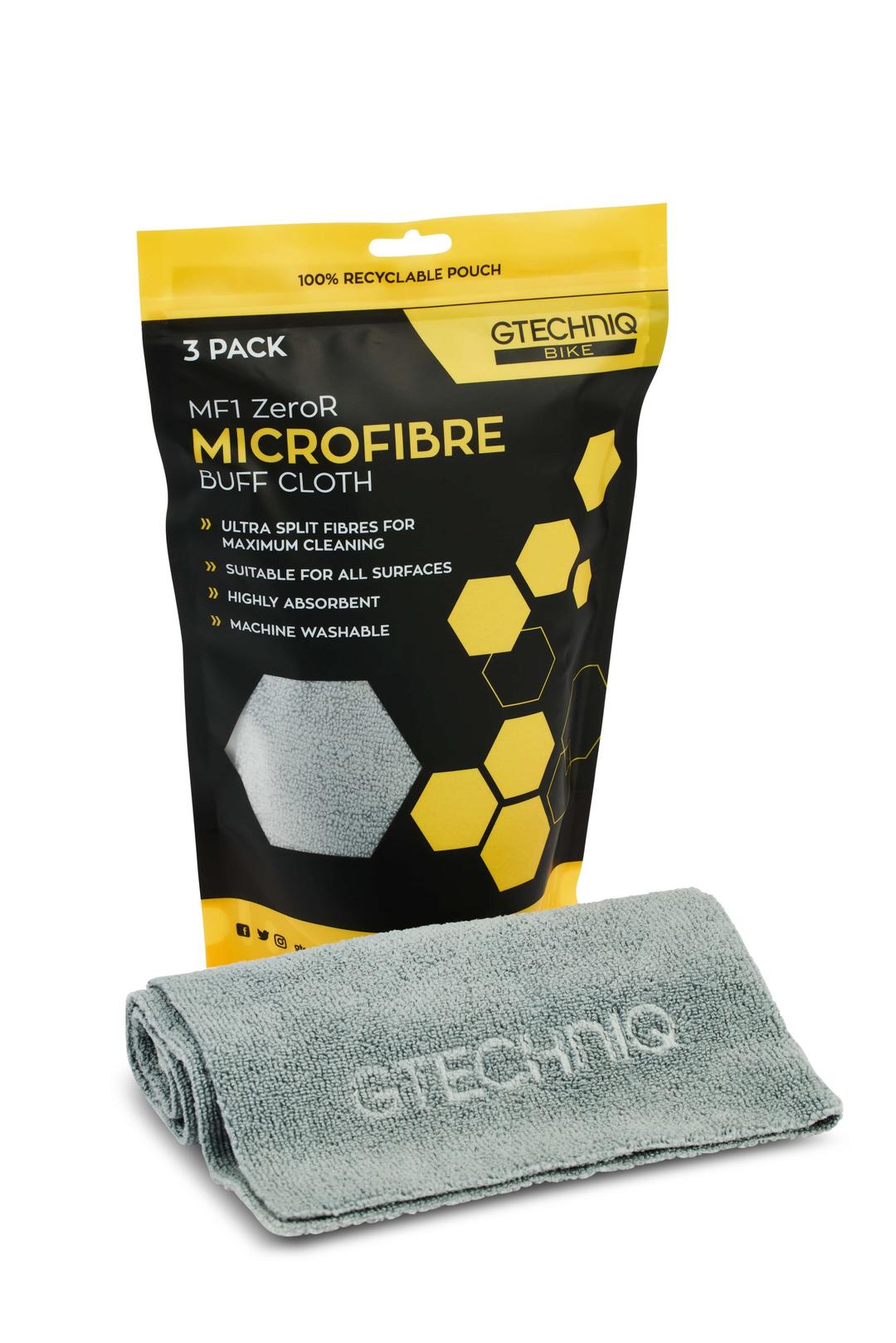  Khăn Lau Microfibre Siêu Mịn - Bike Microfibre ( Bộ 3 Cái ) 