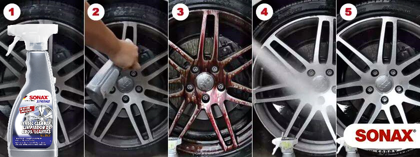 Dung Dịch Làm Sạch Mâm Xe - Sonax Xtreme Wheel Cleaner 500ml