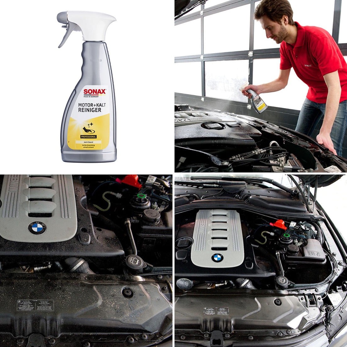 Chai Vệ Sinh Khoang Máy - Sonax Engine and Cold Cleaner