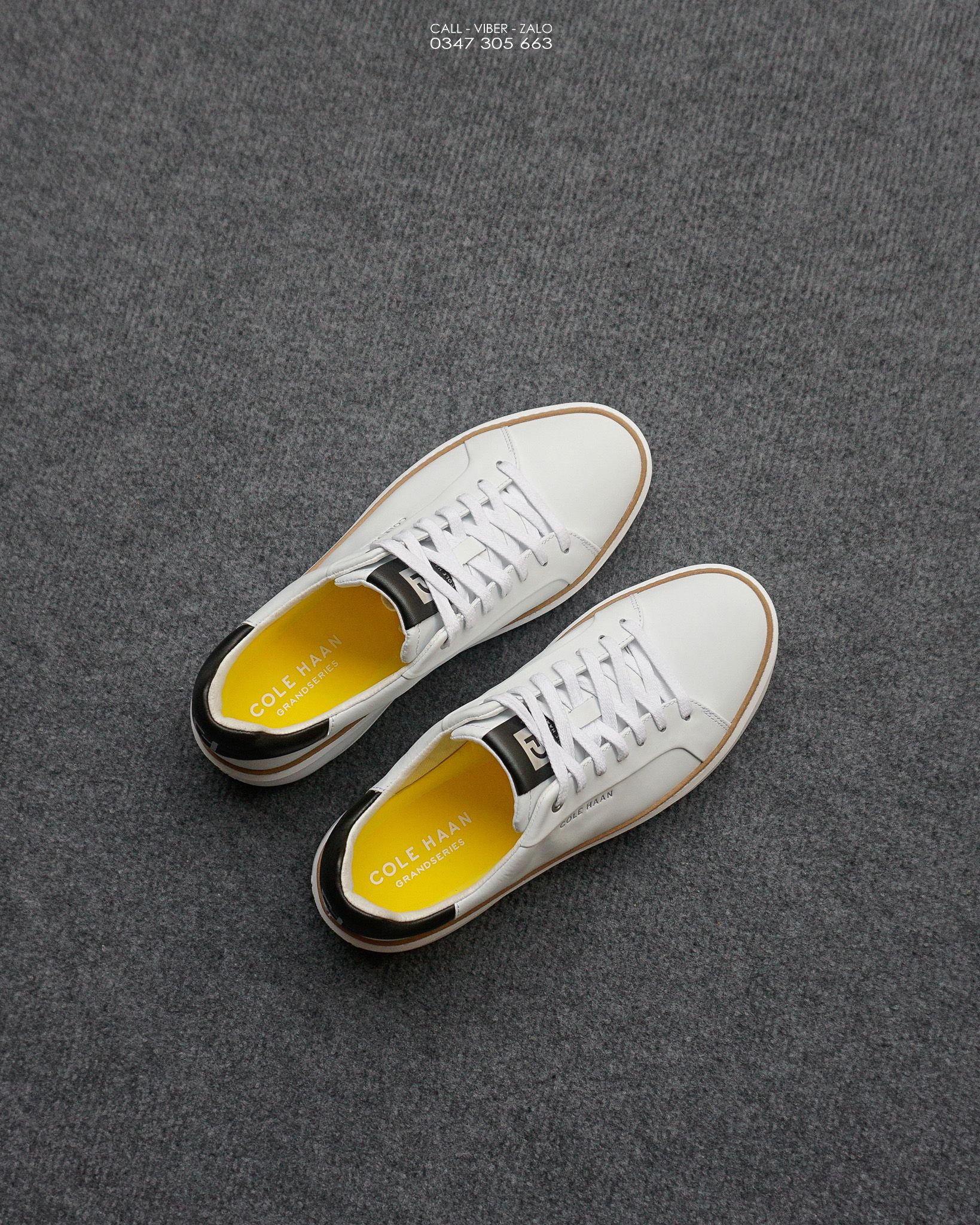 cole haan grandpro white