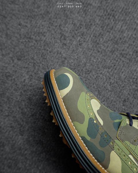  Cole Haan Men's Original Longwing Grand Camo Golf 