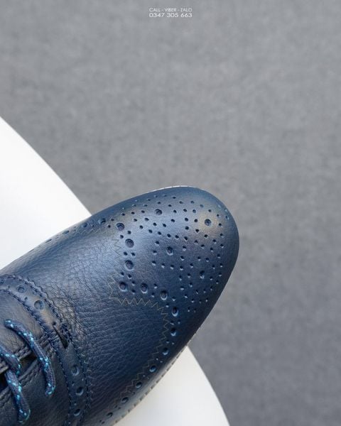  Cole Haan Men's Zerogrand Wingtip Oxford Blue 