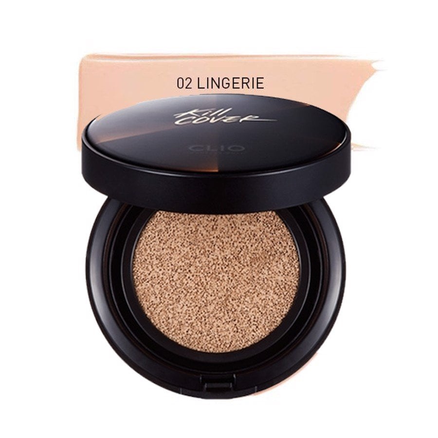 Phấn Nước Trang Điểm Clio Kill Cover Conceal Cushion Spf45/Pa++ (13Gx2) 02 Lingerie [Không Đổi Trả, Hsd Tháng 01/2023]