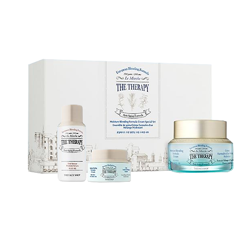 Bộ Kem Chống Lão Hóa The Therapy Royal Made Moisture Blending Cream Set (3Items)