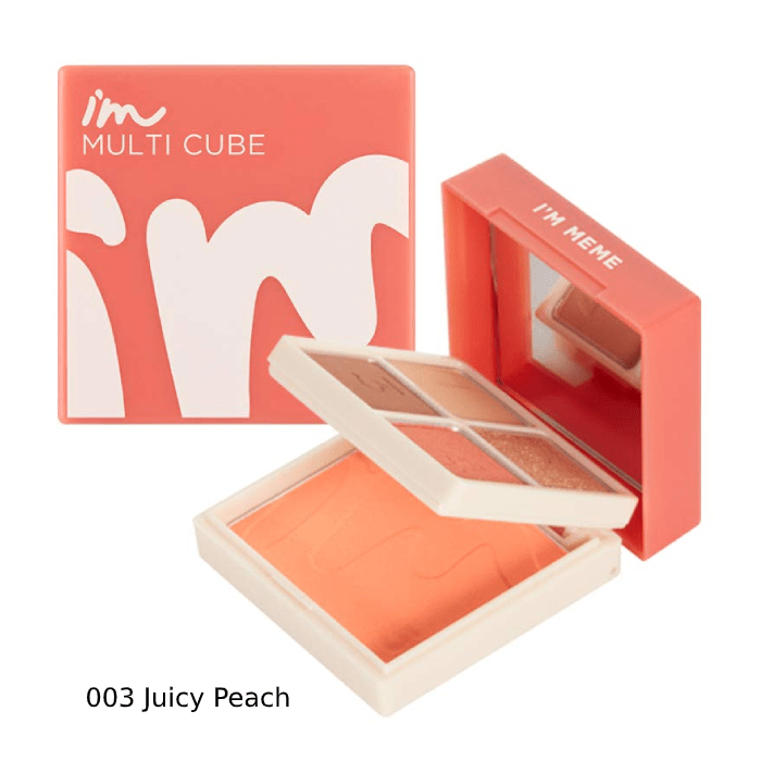 Màu Mắt Trang Điểm I'm Meme I'm Multi Cube (003 All About Juicy Peach)