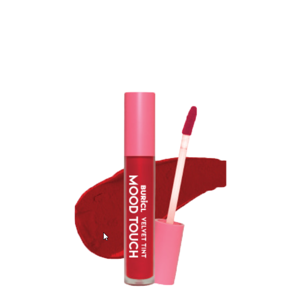 Son Kem Lì Buricl Mood Touch Velvet Tint 5G 001 Vintage Red