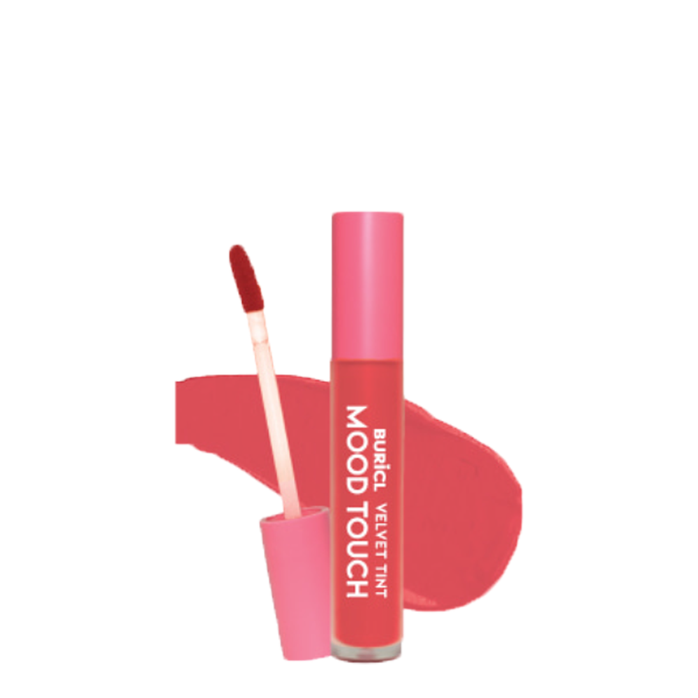 Son Kem Lì Buricl Mood Touch Velvet Tint 5G 004 Coral Orange