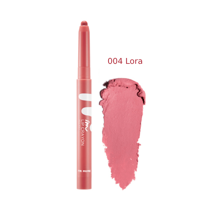 Son Môi I'm Meme I''''m Lip Crayon Velvet (004 Lora)