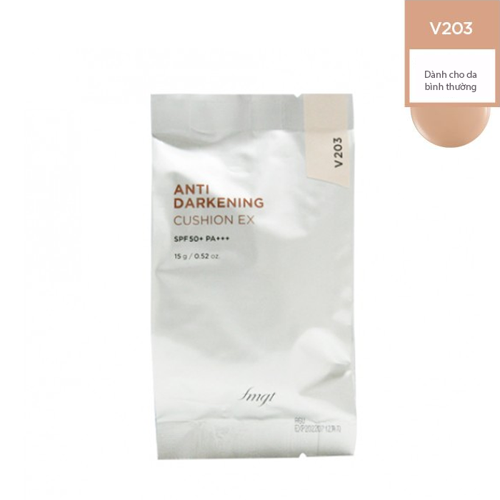 [Fmgt] Lõi Phấn Nước Trang Điểm Chống Xỉn Màu Da Anti Darkening Cushion Ex 15G (Refill) V203 [Không Đổi Trả, Hsd Tháng 01/2023]