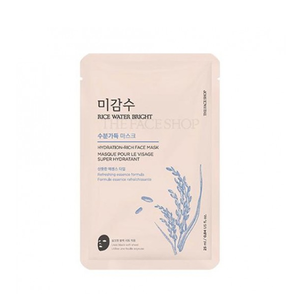 Mặt Nạ Dưỡng Ẩm Thanh Lọc Da Thefaceshop Rice Water Bright Rich Mask 25Ml
