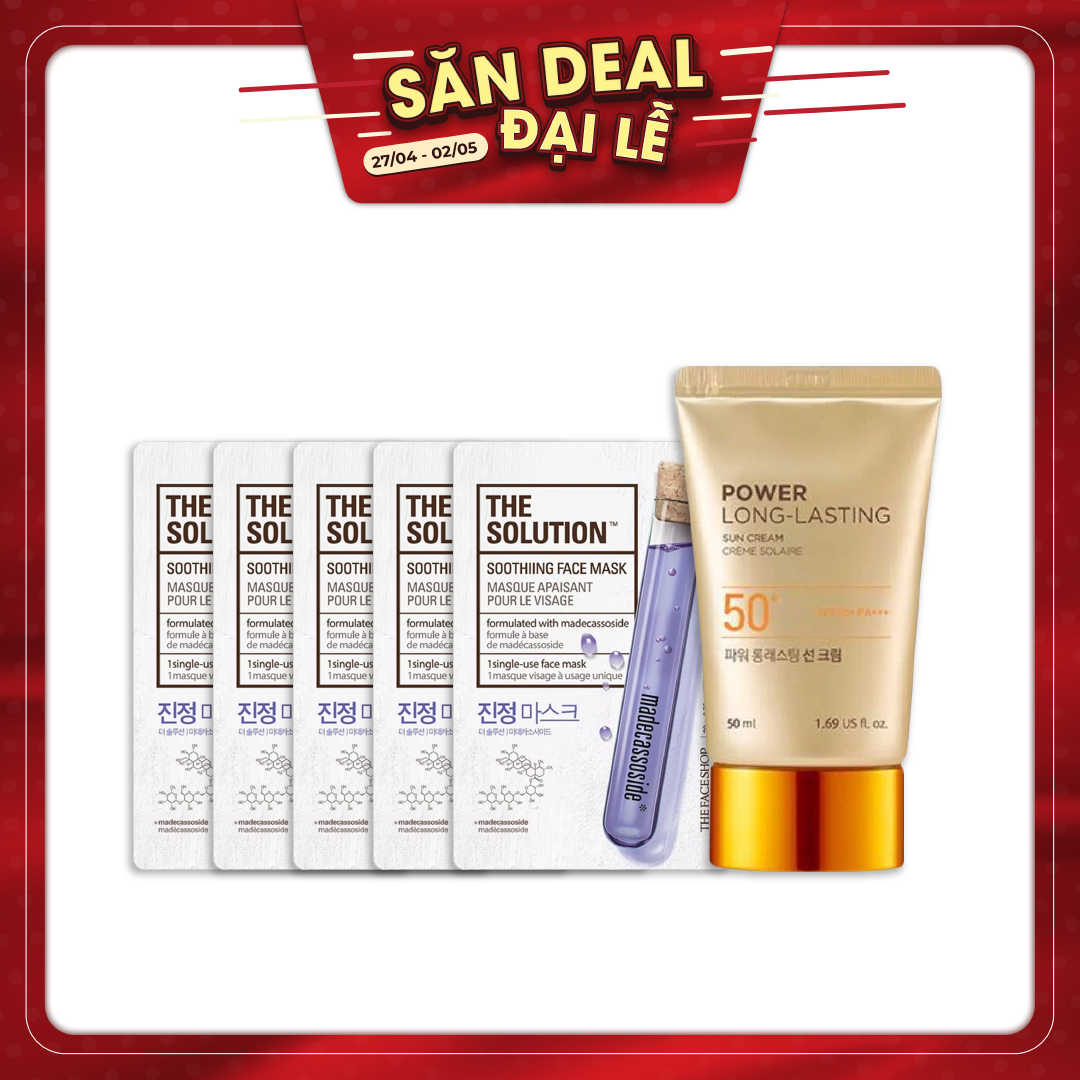 Combo Kem Chống Nắng Lâu Trôi Natural Sun Eco Power Long - Lasting Sun Cream Spf50+ Pa+++ 50Ml