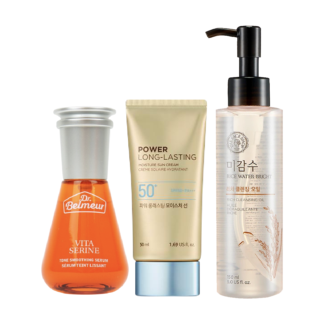 Combo Tinh Chất Tăng Sức Đề Kháng Cho Da Dr.belmeur Vita Serine & Chống Nắng Power Long - Lasting Moisture