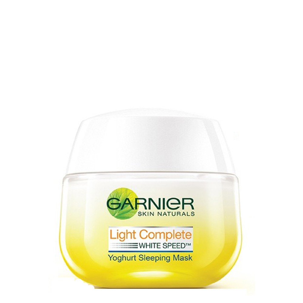 Mặt Nạ Ngủ Sáng Da Ban Đêm Garnier Light Complete Yoghurt Sleeping Mask 50Ml