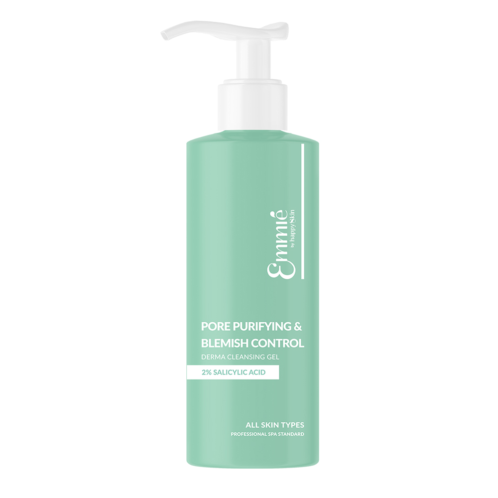 Gel Rửa Mặt Kiểm Soát Mụn Emmié Pore Purifying & Blemish Control Derma Cleansing 180Ml