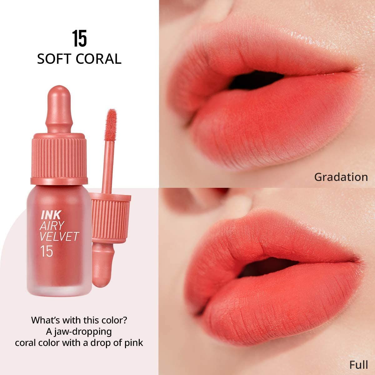 Peripera Ink Airy Velvet 015 Soft Coral – AB BEAUTY WORLD