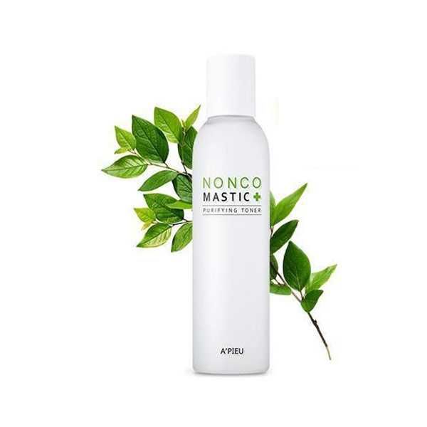 Nước Cân Bằng Hỗ Trợ Kiểm Soát Dầu Thừa A'pieu Nonco Mastic Purifying Toner 195Ml