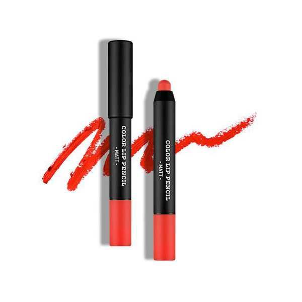 Son Môi A'pieu Color Lip Pencil (Matt) (Or01)