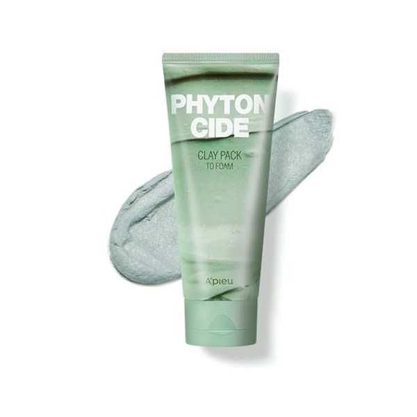 Combo Mặt Nạ & Sữa Rửa Mặt Dạng Bùn Khoáng A'pieu Phytoncide Clay Pack To Foam