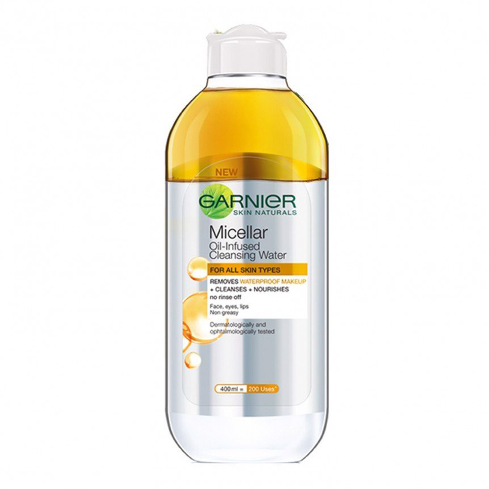 Nước Tẩy Trang Làm Sạch Sâu Garnier Oil Infused Cleansing Water