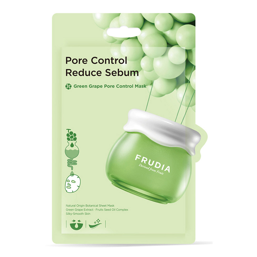 Mặt Nạ Dưỡng Ẩm Se Khít Lỗ Chân Lông Frudia Green Grape Pore Control Mask 20Ml