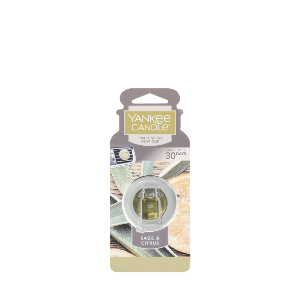 Kẹp Thơm Xe Hương Cam Quýt Yankee Car Vent Clip - Sage & Citrus