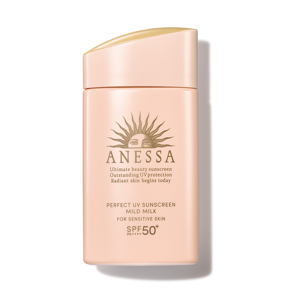 Sữa Chống Nắng Dành Cho Da Nhạy Cảm Anessa Perfect Uv Sunscreen Mild Milk 60Ml