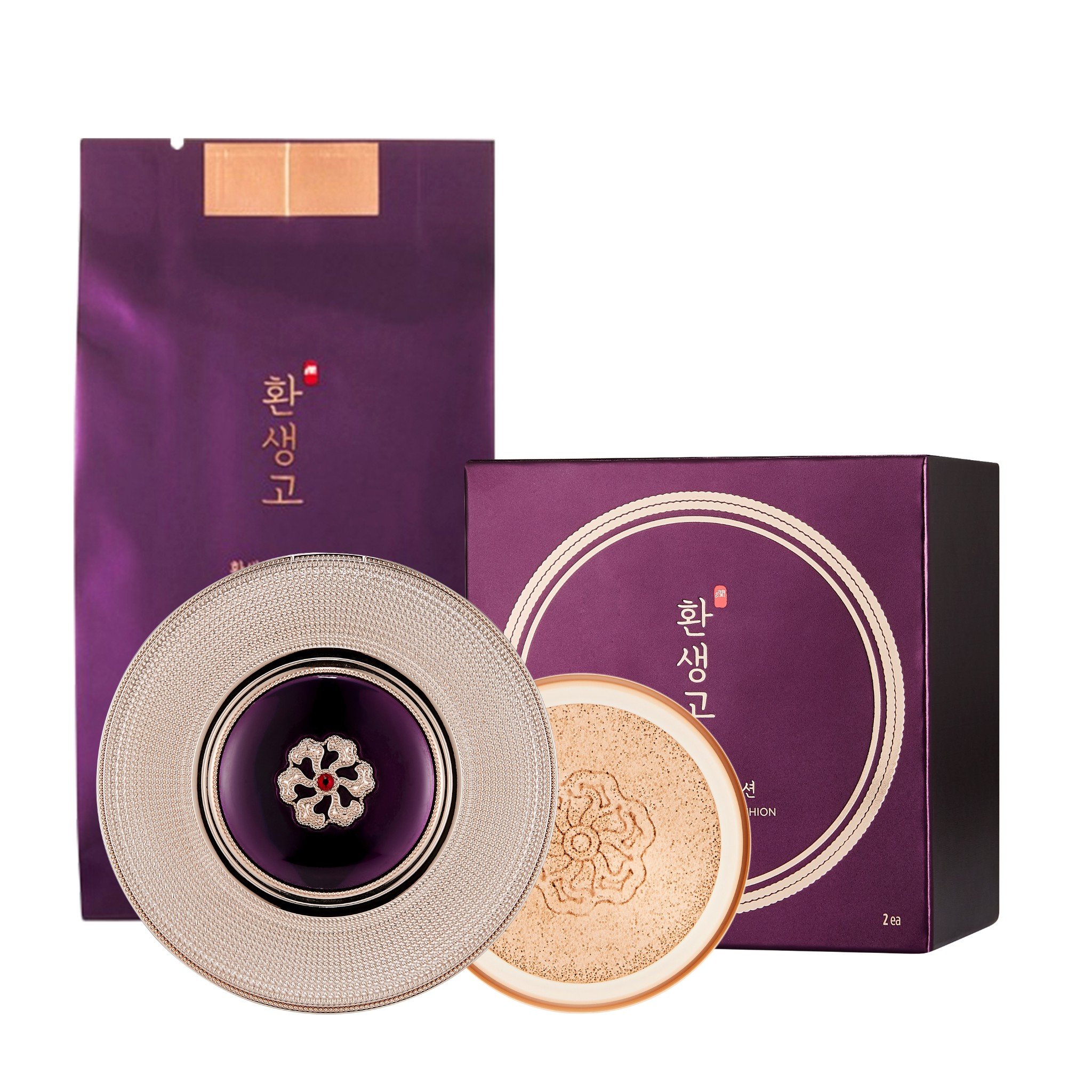 Phấn Nước Trang Điểm Chống Nắng Yehwadam Hwansaenggo Bb Cushion Spf50+ Pa+++ (Tặng Kèm Lõi)