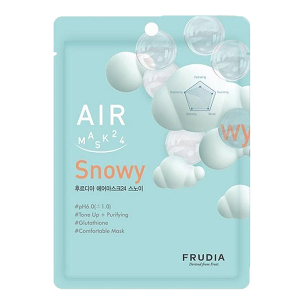 Mặt Nạ Làm Trắng Da Frudia Air Mask 24 Snowy 25Ml