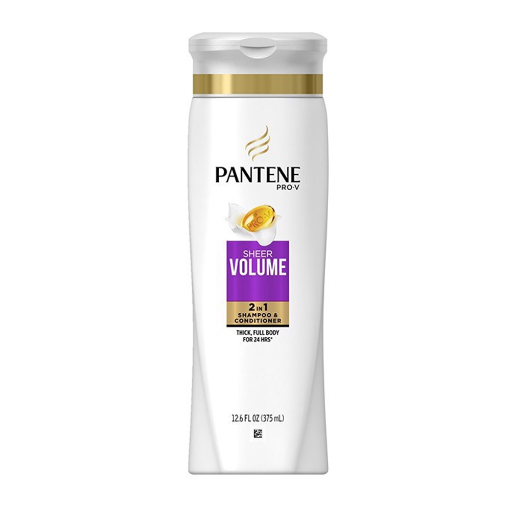 Dầu Gội & Xả Pantene Shampoo & Conditioner 2In1 Sheer Volume 375Ml