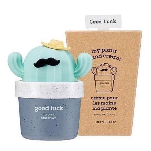 Kem Dưỡng Da Tay Thefaceshop My Plant Hand Cream 30Ml - 01 Good Luck