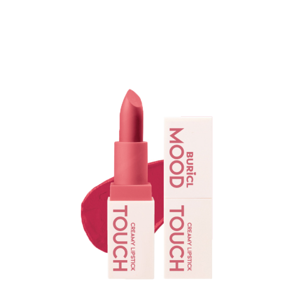 Son Kem Buricl Mood Touch Creamy Lipstick 3.6G 003 Velvet Rose [Không Đổi Trả, Hsd Tháng 01/2023]