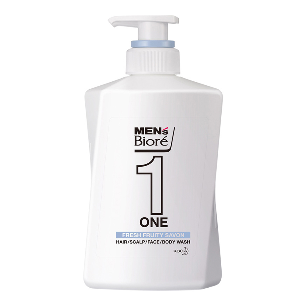 Sữa Tắm Gội Rửa Mặt Men’s Bioré All - In - 1 Body Wash 480Ml