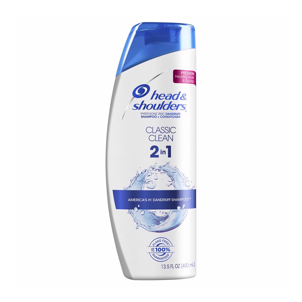 Dầu Gội & Xả Dành Cho Nữ Giới Head & Shouders Female Shampoo & Conditioner 2In1 Classic Clean 400Ml