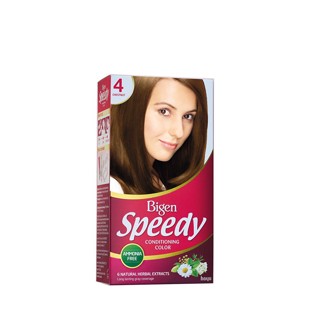 Kem Nhuộm Tóc Phủ Bạc Bigen Speedy Conditioning Color 80G